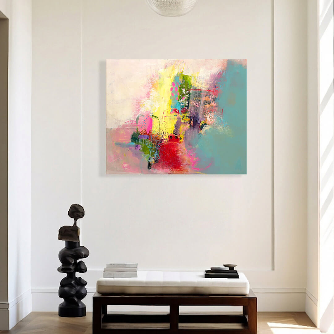Street-Party-colorful-abstract-art-painting-by-idit-matan-3647-03b