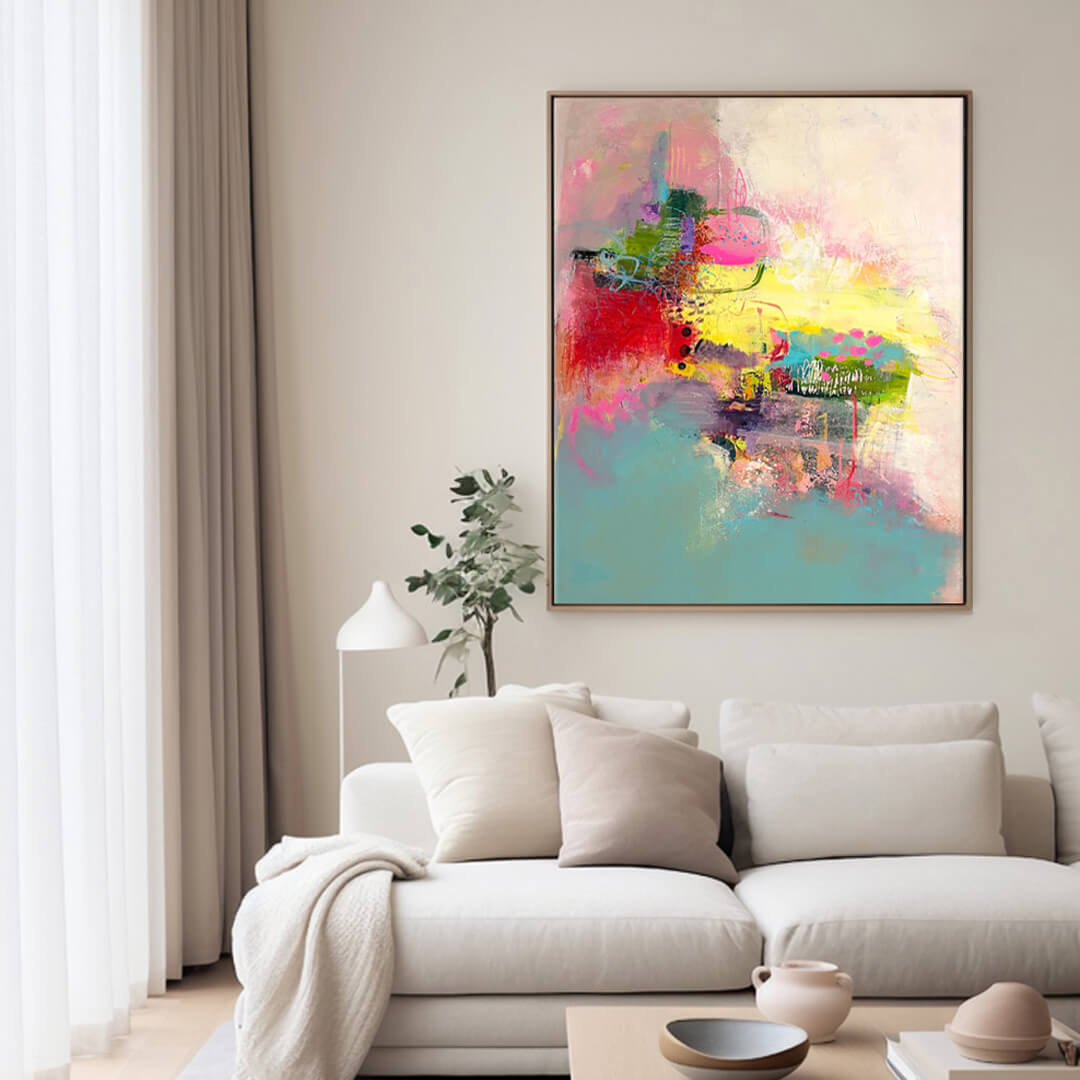 Street-Party-colorful-abstract-art-painting-by-idit-matan-3648-018b